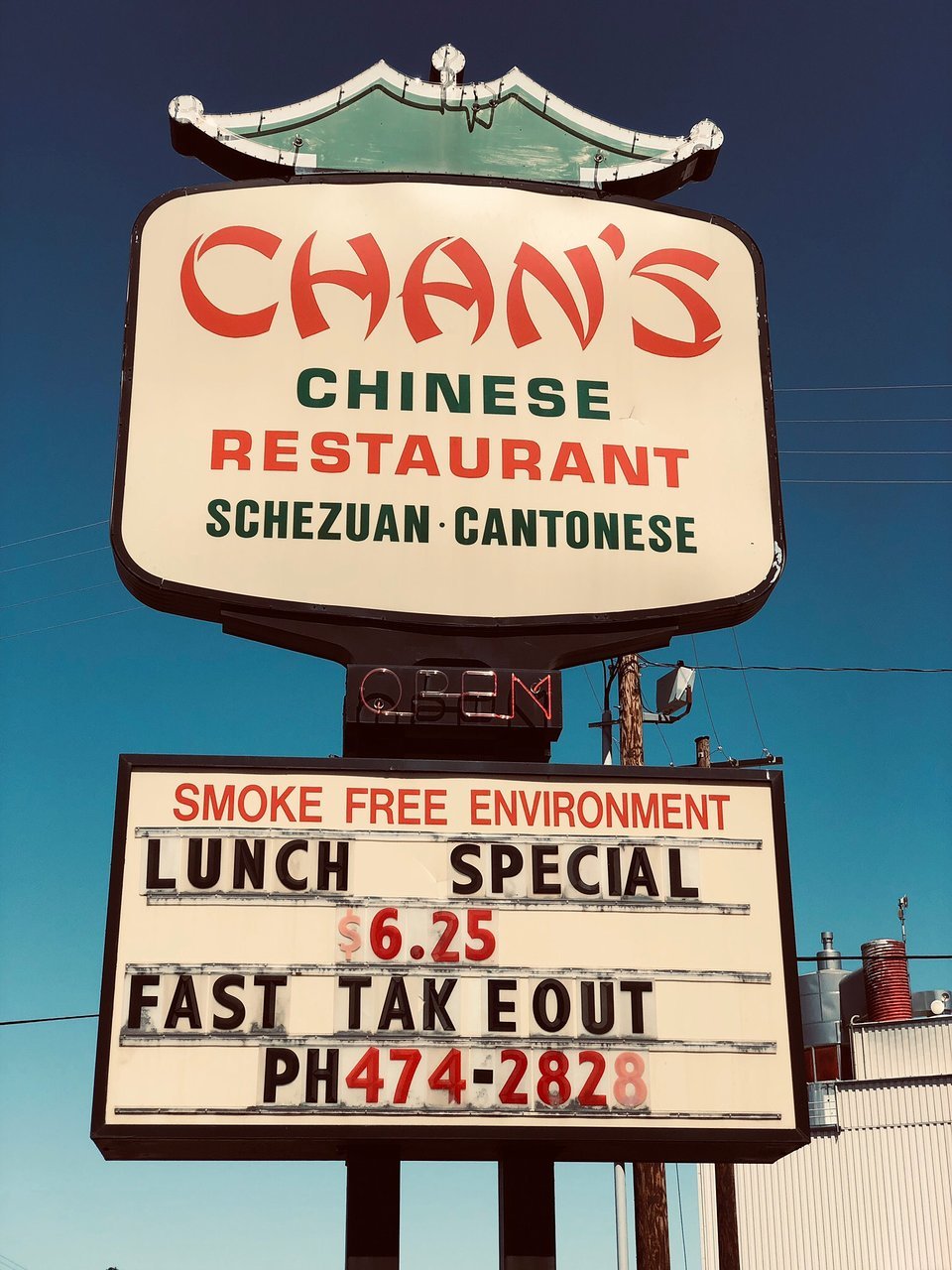 Chan`s Chinese Restaurant